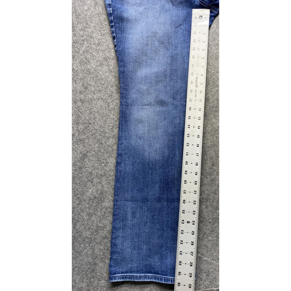 NYDJ Jeans Womens 18 Blue Barbara Bootcut Lift Tuck Stretch Denim Pants - Picture 7 of 14